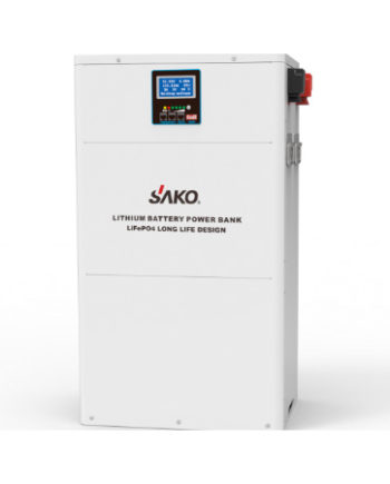Magazyn energii Li-Wall SAKO 51,2V 200AH 10kWh LiFePO4 LCD