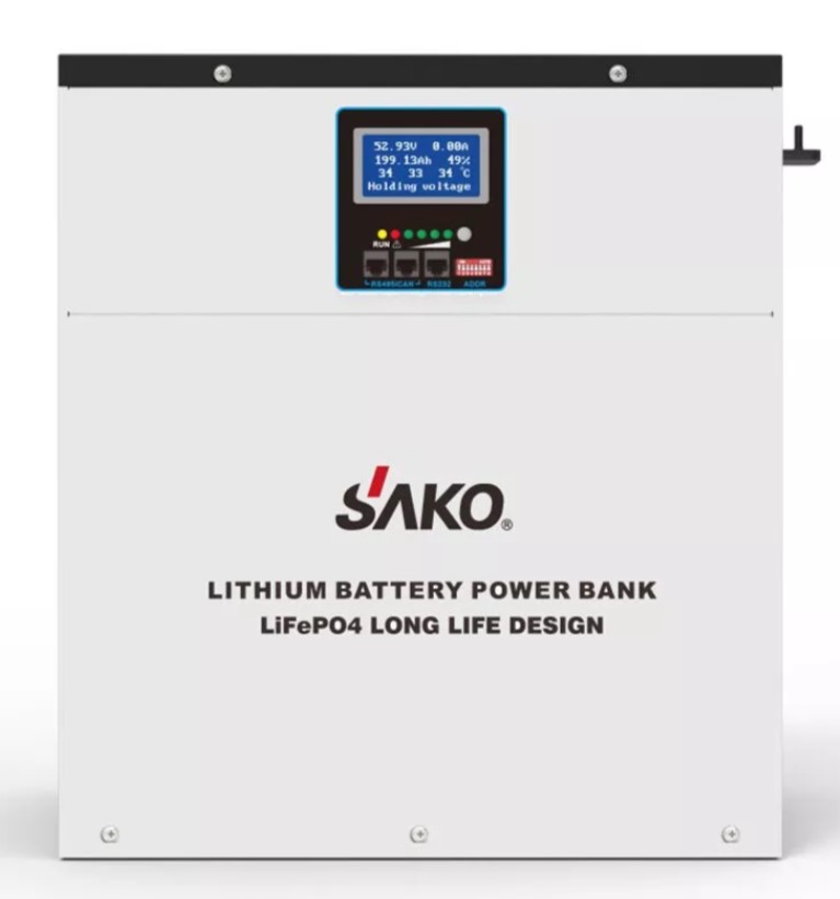 Akumulator SAKO LIFEPO4 24V 100 - 200 Ah LCD